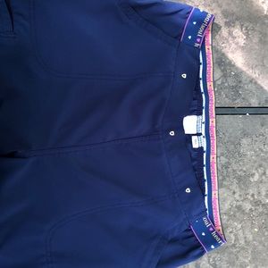 Cute skinny leg scrub pants size large tall